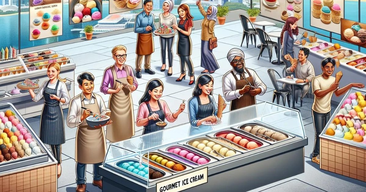 Creating a Gourmet Ice Cream Shop Business in Singapore Creating a Gourmet Ice Cream Shop Business in Singapore