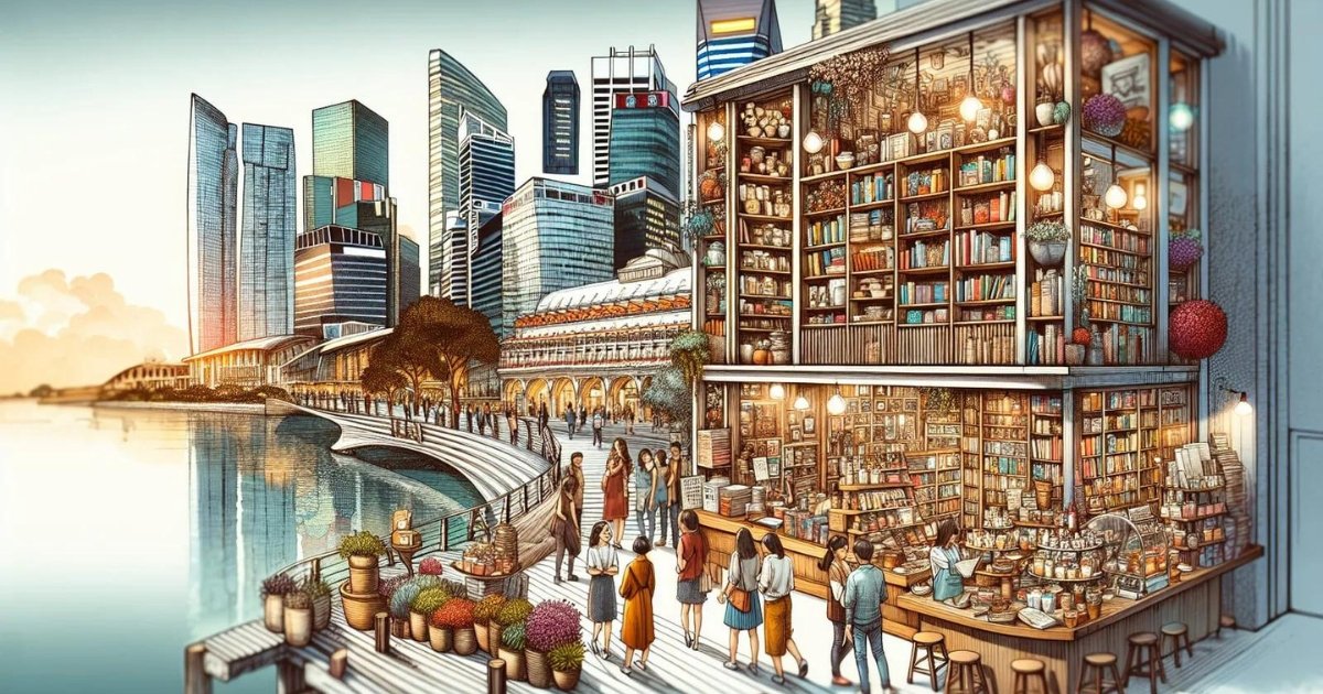 Creating a Niche Bookstore with Cafe Business in Singapore Creating a Niche Bookstore with Cafe Business in Singapore