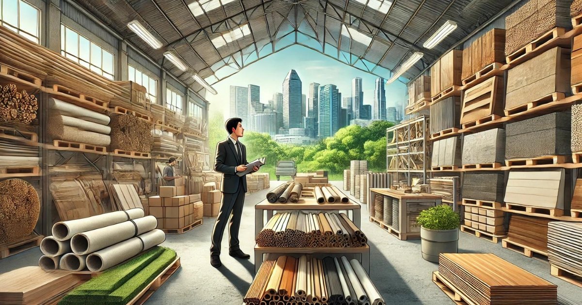 Creating a Sustainable Building Materials Supplier Business in Singapore Creating a Sustainable Building Materials Supplier Business in Singapore